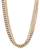 Rachel Rachel Roy Two-tone Layered Curb Chain Necklace