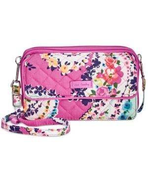 Vera Bradley Iconic Rfid Mini All In One Mini Crossbody