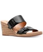 Clarks Collection Women's Lafely Devin Wedge Sandals Women's Shoes