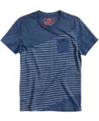 American Rag Men's Indigo Stripe T-shirt, Created For Macy's