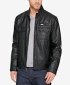 Kenneth Cole Men's Garrison Faux Leather Jacket
