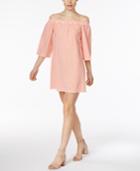 Trina Turk Neville Off-the-shoulder Shift Dress