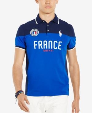 Polo Ralph Lauren Men's France Custom-fit Polo Shirt