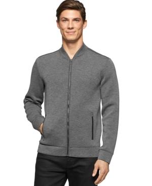 Calvin Klein Full-zip Quilted Neoprene Bomber Jacket