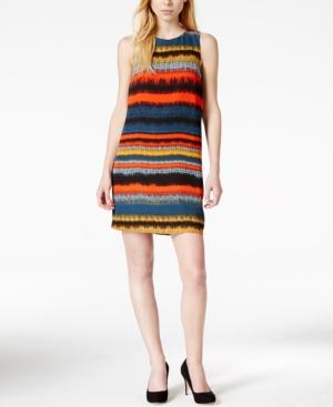 Kensie Noisy Stripes Shift Dress