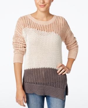 Calvin Klein Jeans Colorblocked Asymmetrical Sweater