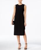 Alfani Prima Crepe Overlay Sheath Dress, Only At Macy's