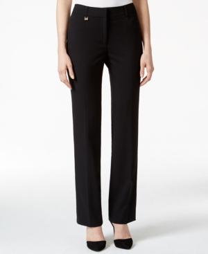 Tahari Asl Petite Slim Bootcut Pants