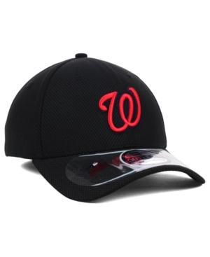 New Era Washington Nationals Diamond Era Black 39thirty Cap
