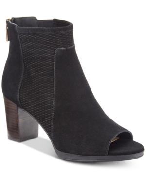 Bella Vita Luna Peep-toe Booties Women's Shoes