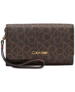 Calvin Klein Signature Clutch Wristlet