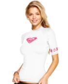 Roxy Short-sleeve Logo Rashguard