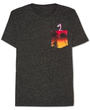 Jem Men's Flamingo Graphic-print Pocket T-shirt