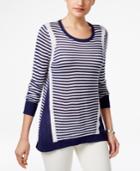 G.h. Bass & Co. Striped Colorblocked Sweater