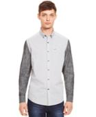 Kenneth Cole New York Colorblocked Button-down Shirt