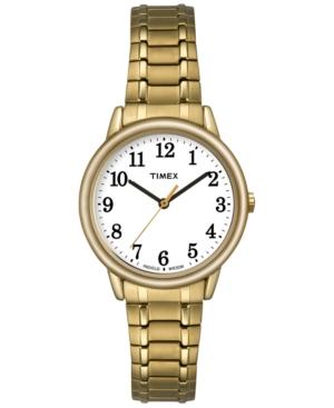 Timex Women's Easy Reader Gold-tone Stainless Steel Bracelet Watch 30mm Tw2p78600um
