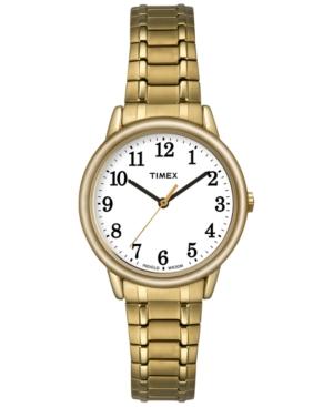 Timex Women's Easy Reader Gold-tone Stainless Steel Bracelet Watch 30mm Tw2p78600um