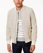 Tommy Hilfiger Men's Perforated Suede Jacket