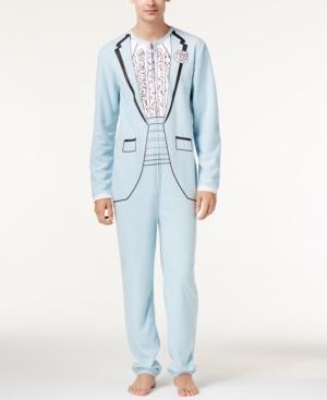 American Rag Men's Tux Faux-fleece Onesie Costume, Only At Macy's