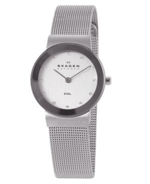 Skagen Women's Freja Stainless Steel Mesh Bracelet Watch 358sssd