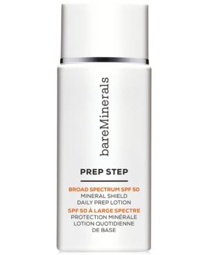 Bare Escentuals Bareminerals Prep Step Broad Spectrum Spf 50 Mineral Shield Daily Prep Lotion