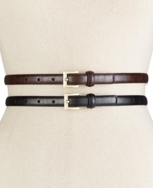 Style & Co Glaze 2-for-1 Belt, Only At Macy's