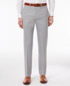 Calvin Klein Men's Extra Slim-fit Silver Gray Sharkskin Dress Pants