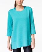 Calvin Klein Performance Three-quarter-sleeve Top