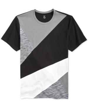 Inc International Concepts Collage Colorblocked T-shirt, Only At Macy's