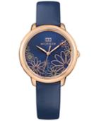 Tommy Hilfiger Women's Casual Sport Navy Leather Strap Watch 36mm 1781783, A Macy's Exclusive Style