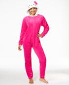 Hello Kitty Super Plush Hooded Jumpsuit