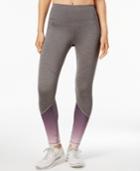 Ideology Fleece-lined Colorblocked Leggings, Created For Macy's