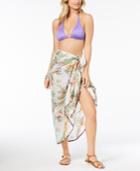 Betsey Johnson Wild Iris Wrap & Cover-up