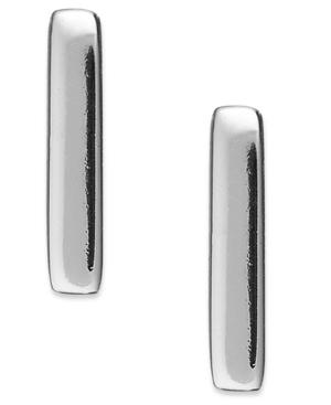 Giani Bernini Sterling Silver Bar Stud Earrings