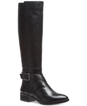 Dkny Mattie Tall Riding Boots, Created For Macy's