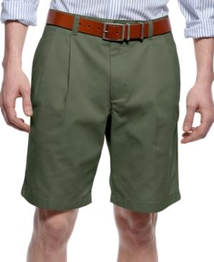 Club Room Big And Tall Shorts, Double Pleat Shorts