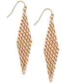 Inc International Concepts Mesh Drop Earrings, Only At Macy's