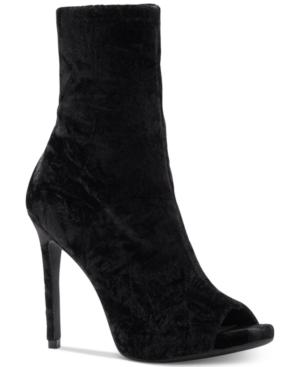 Jessica Simpson Rainer Peep-toe Booties Women's Shoes