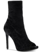 Jessica Simpson Rainer Peep-toe Booties Women's Shoes
