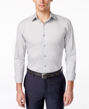 Alfani Spectrum Men's Slim-fit Solid Dress Shirt, Only At Macy's