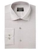 Alfani Men's Regular Fit Performance Pattern Dress Shirt, Created For Macy's