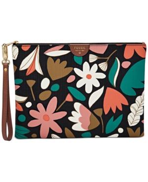 Fossil Printed Wristlet