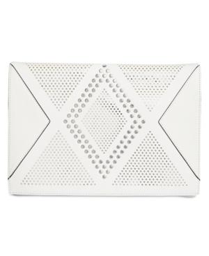 I.n.c. Hazell Perforated Clutch, Created For Macy's