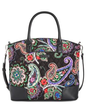 Vera Bradley Signature Trimmed Satchel