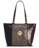 Giani Bernini Tricolor Glazed Tote, Created For Macy's