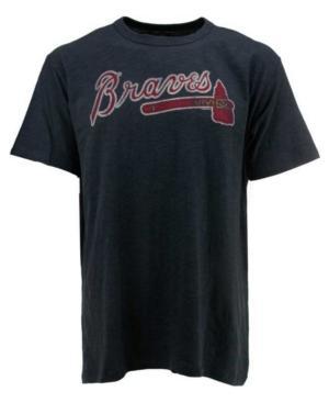 '47 Brand Men's Short-sleeve Atlanta Braves Scrum Wordmark T-shirt