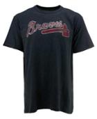 '47 Brand Men's Short-sleeve Atlanta Braves Scrum Wordmark T-shirt