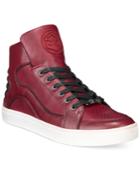 Guess Thorley Black Logo High-top Sneakers Men's Shoes