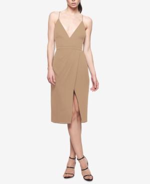 Fame And Partners Crisscross-back Dress