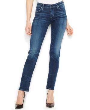 Citizens Of Humanity Arielle Petite Medium Indigo Wash Mid-rise Skinny Jeans